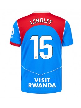 Billige Atletico Madrid Clement Lenglet #15 Tredjedrakt 2025-26 Kortermet
